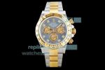 JH Swiss 4130 Rolex Cosmograph Daytona Two Tone Watch Mother Of Pearl Dial